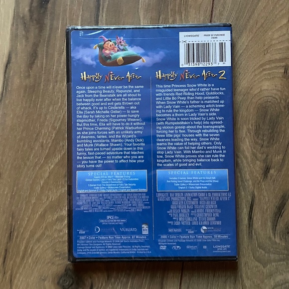 NWT Happily never after 1&2 - Picture 2 of 2